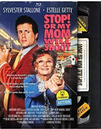 Stop! or My Mom Will Shoot Bd Stop! Or My Mom Will Shoot (Retro VHS Packaging) - Blu-Ray