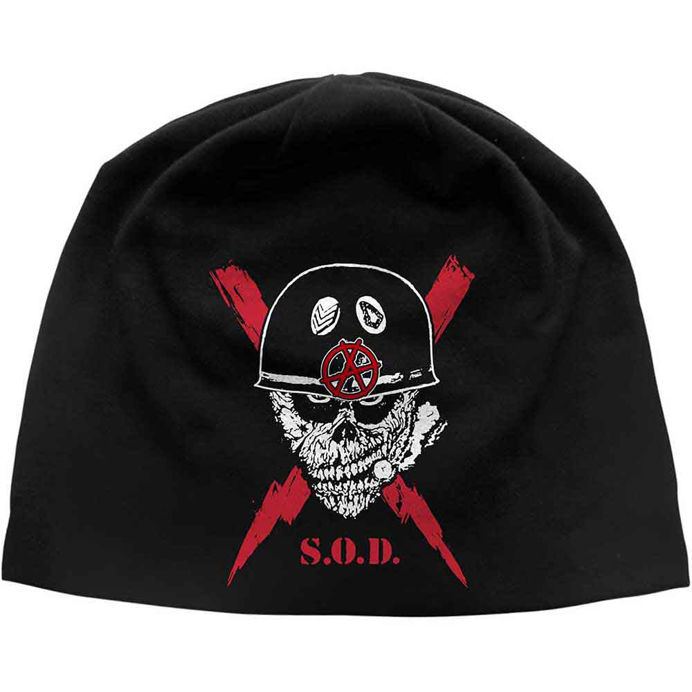 Stormtroopers of Death Scrawled Lightning JD Print Black
