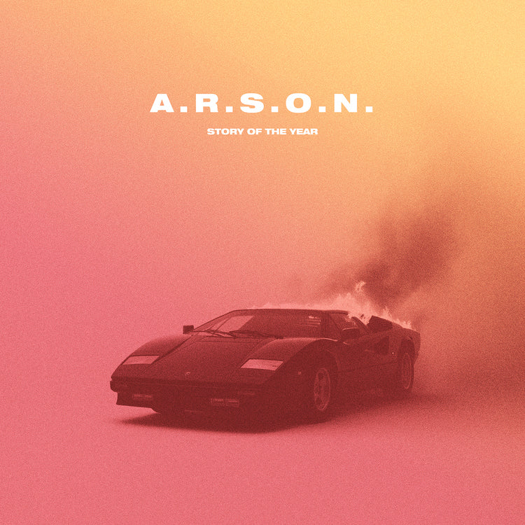 Story Of The Year A.R.S.O.N. [Pink & Yellow Swirl]