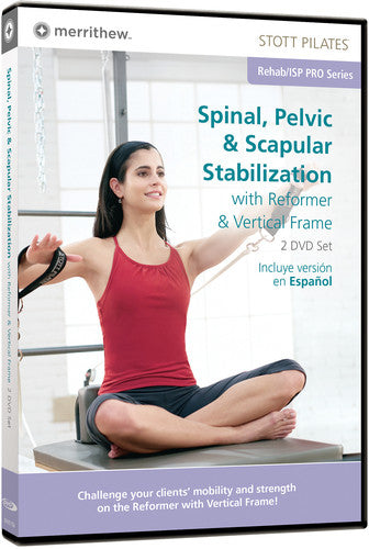 Stott Pilates: Spinal Pelvic & Scapular Stabilization on Reformer - 2-Disc DVD Set