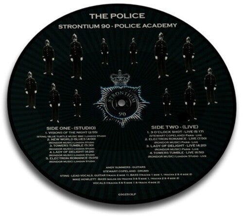 Strontium 90 ( the Police ) Strontium 90: Police Academy - Record Album - Vinyl LP