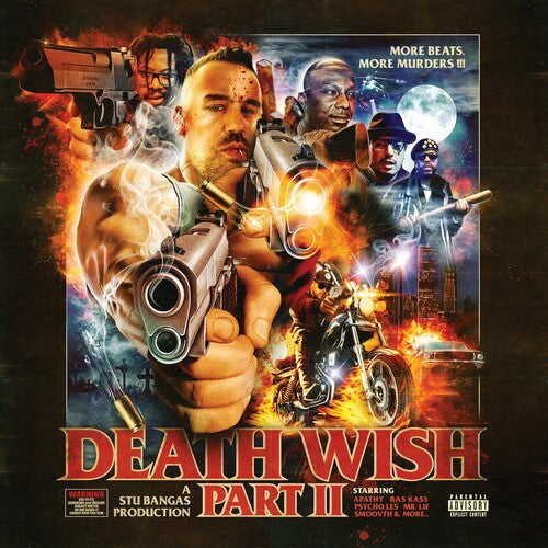 Stu Bangas Death Wish Part Ii - Record Album - Vinyl LP