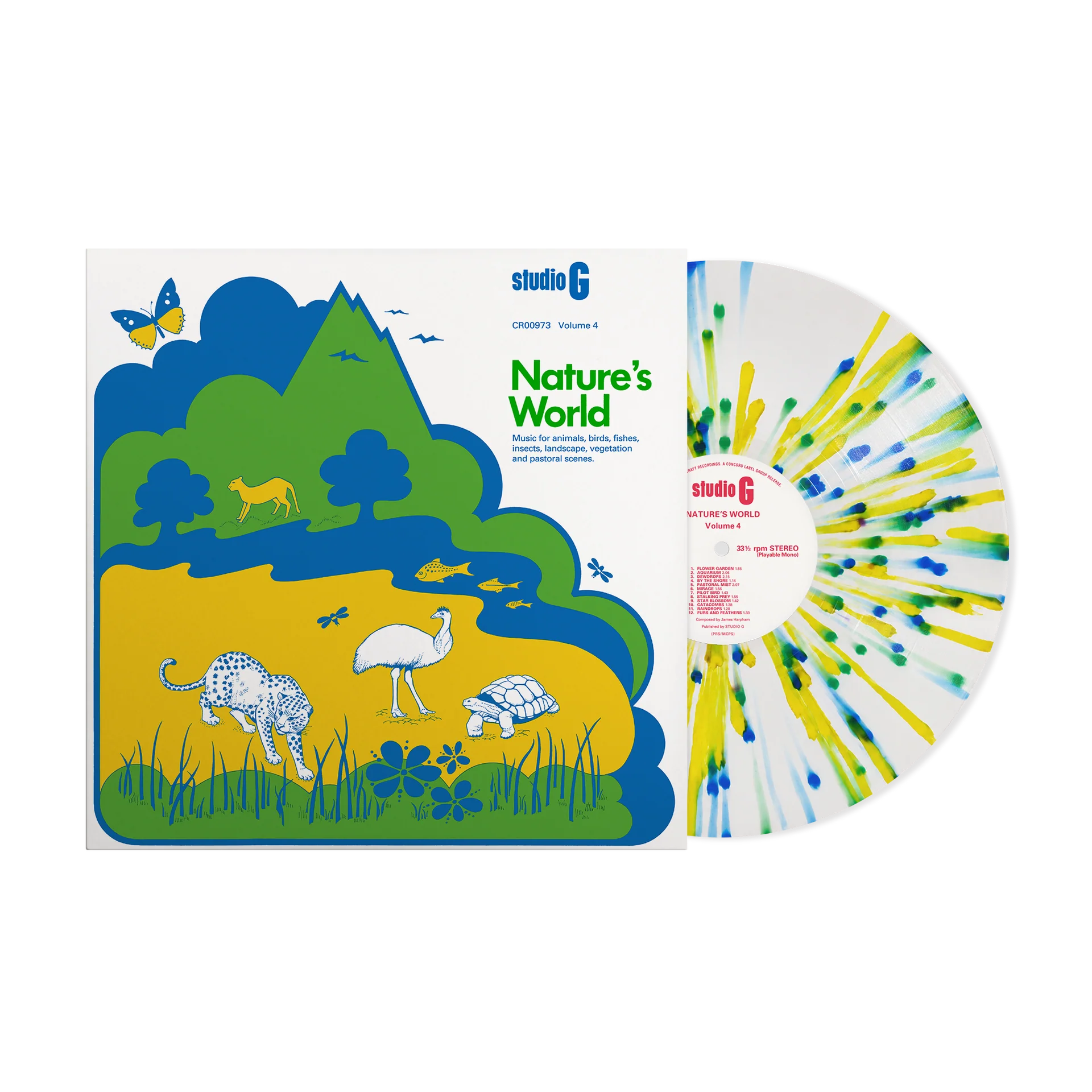 Studio G Nature'S World (Jazz Dispensary Series) [Multicolor Splatter LP]