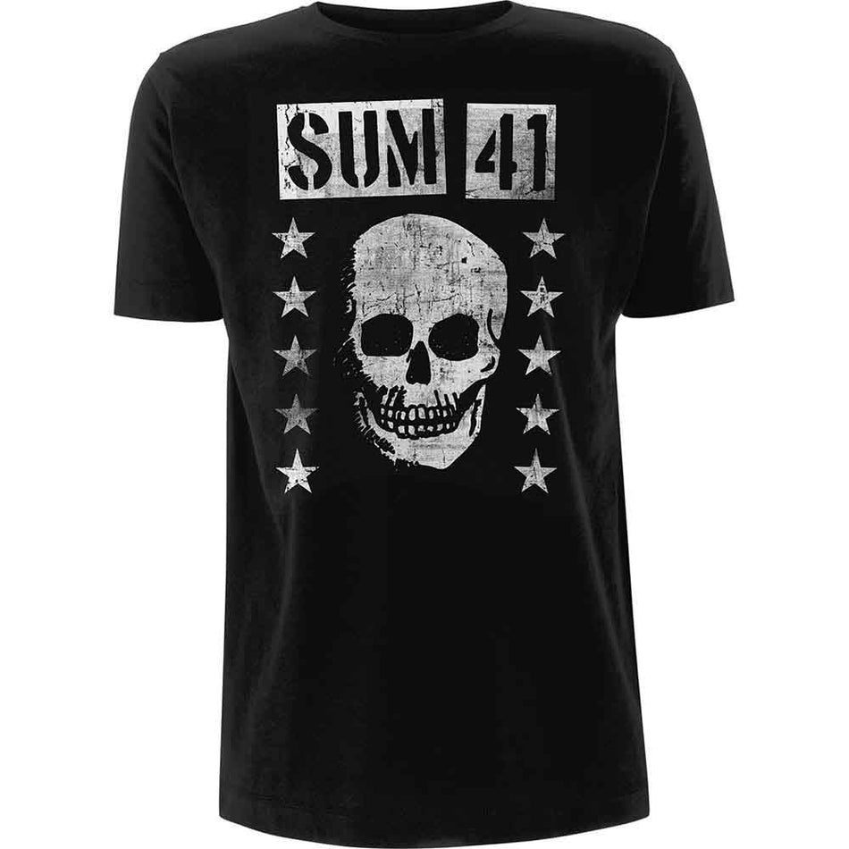 Sum 41 Grinning Skull Black
