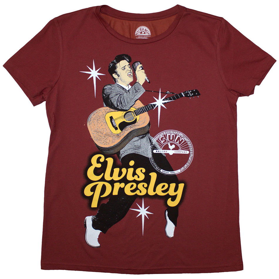 Sun Records Elvis Mic Red