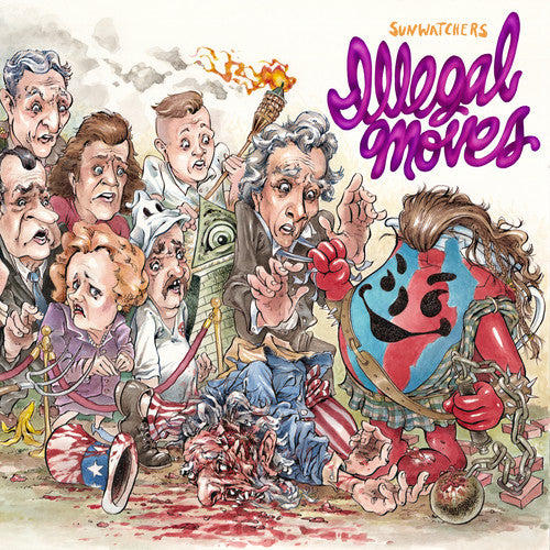 Sunwatchers Illegal Moves - Record Album - Vinyl LP