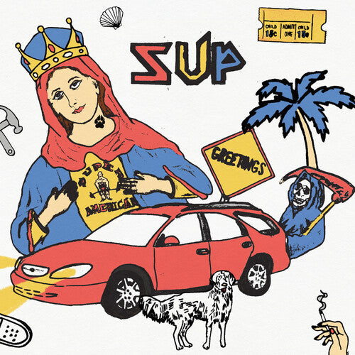 Super American SUP - Record Album - Vinyl LP