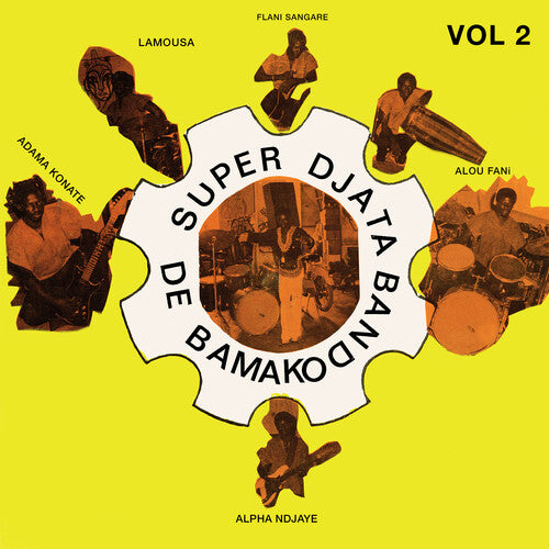Super Djata Band Authentique Vol. 2 Feu Vert 81-82 - Record Album - Vinyl LP