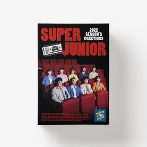 Super Junior 2022 Season's Greetings (incl. Desk Calendar, 120pg Hard Cover Diary, 12pc Postcard Set, 2 Poster Calendars, 2 Sticker Sets, 12pc A4 Poster Set, 12pg Mini-Brochure + Project Card + Circle Photo Set) - CD Album