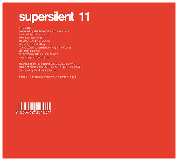 SUPERSILENT 11