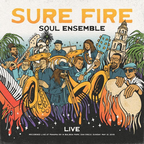 Sure Fire Soul Ensemble Live At Panama 66 - Record Album - Vinyl LP