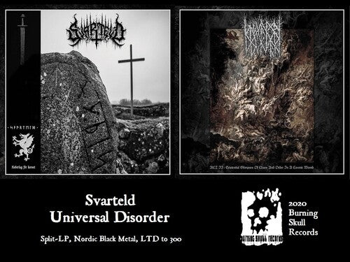 Svarteld Svarteld / Universal Disorder - Record Album - Vinyl LP