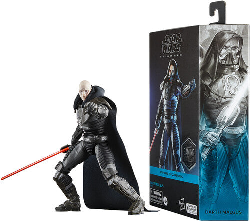 SW Bl Deluxe Fig 3 Star Wars: The Old Republic - Black Series: Gaming Greats - Darth Malgus Action Figure - Action Figure