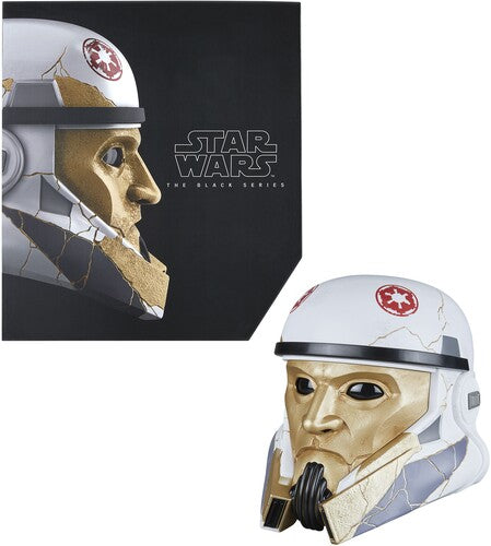 SW Bl Folklore Elec Helmet Star Wars: Ahsoka - Black Series - Captain Enoch Premium Electronic Roleplay Helmet - CD Album