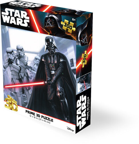SW Darth Stormtroopers 300PC Star Wars Darth Vader and Stormtroopers 300pc 18x12 in 3D Lenticular Puzzle - CD Album
