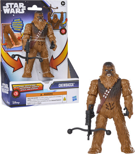 SW Epic Action Chewbacca Star Wars - Action FX - Chewbacca Action Figure - Action Figure