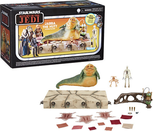 SW Vin Rotj Jabba the Hutt Throne Room Star Wars: Return of the Jedi - Vintage Collection - Jabba the Hutt Action Playset - Action Playset