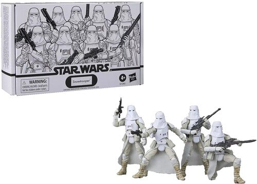 SW Vin Snowtrooper Troop Builder Pack Star Wars: The Empire Strikes Back - Vintage Collection - Snowtrooper Action Figure 4-Pack - Action Figure Set