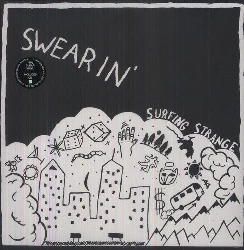 Swearin' Surfing Strange - Record Album - Vinyl LP