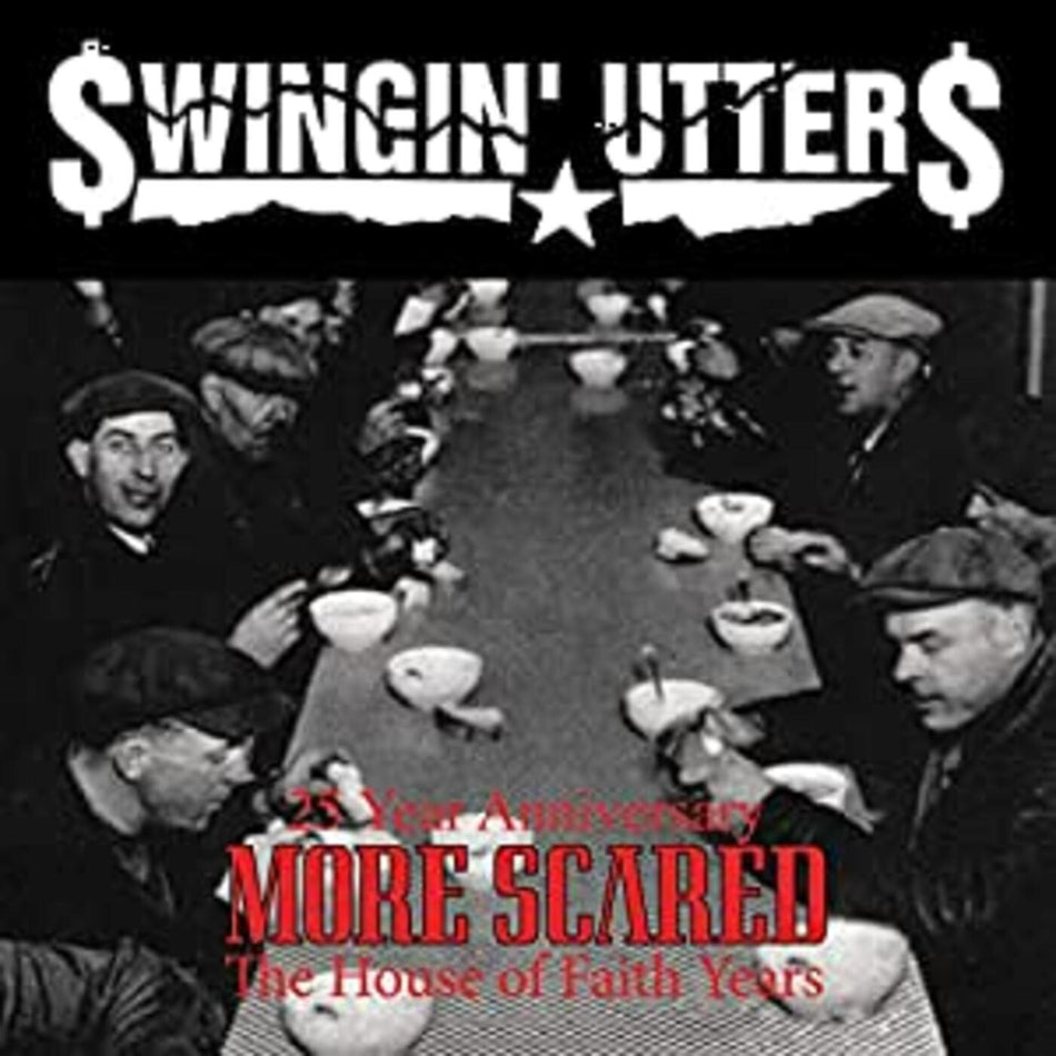 Swingin' Utters More Scared (BLACK & WHITE VINYL)