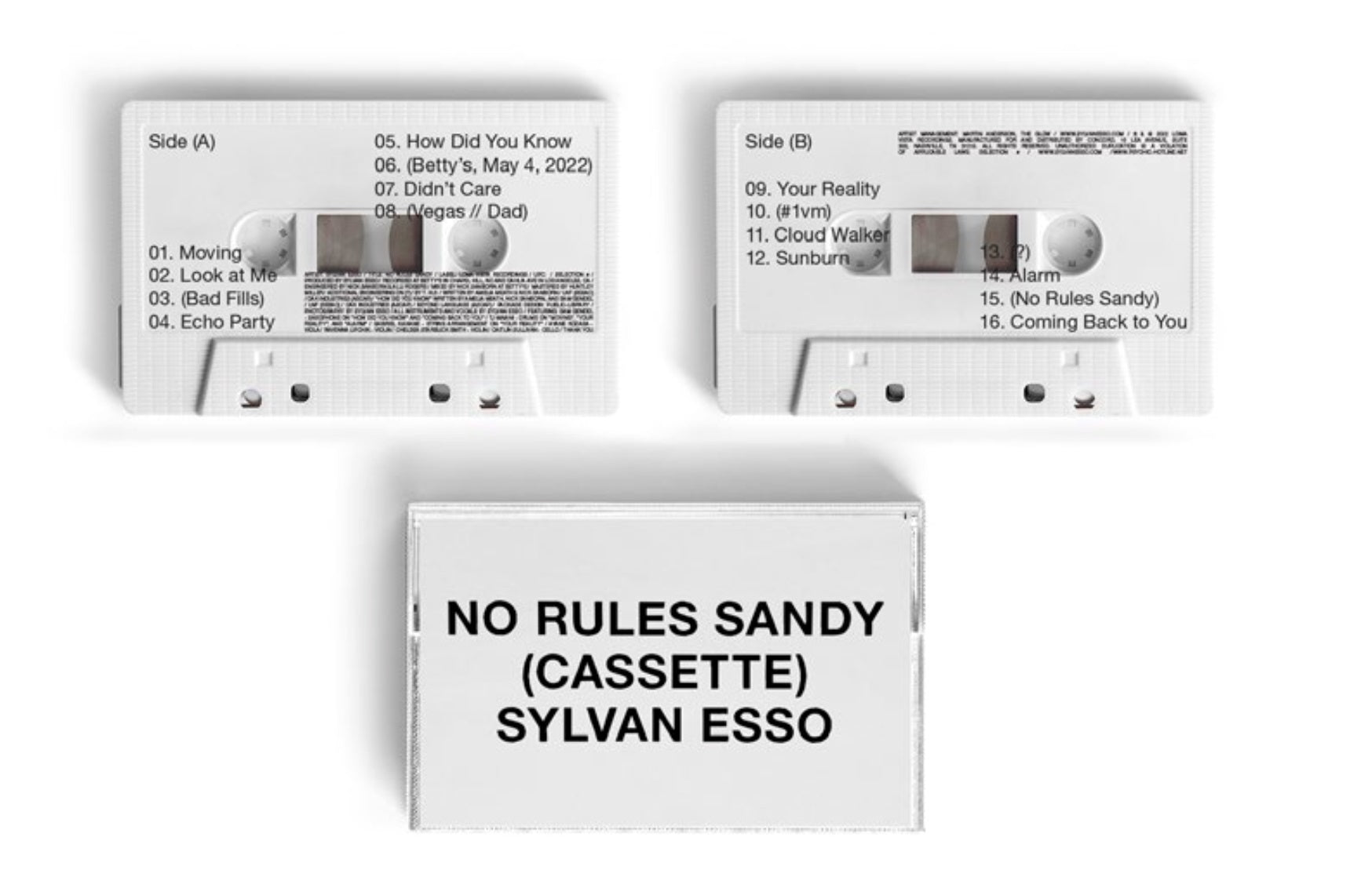 SYLVAN ESSO No Rules Sandy [White Cassette]