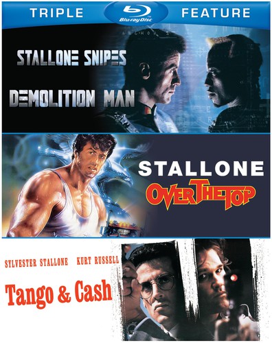 Sylvester Stallone: Triple Feature Demolition Man / Over the Top / Tango & Cash - 3-Disc Blu-Ray Set