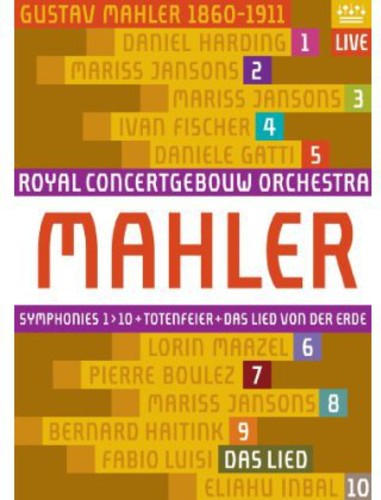 Symphonies 1-10 / Das Lied Von Der Erde - DVD