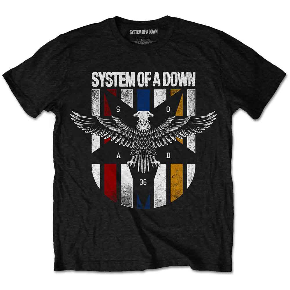 System Of A Down Eagle Colours Black