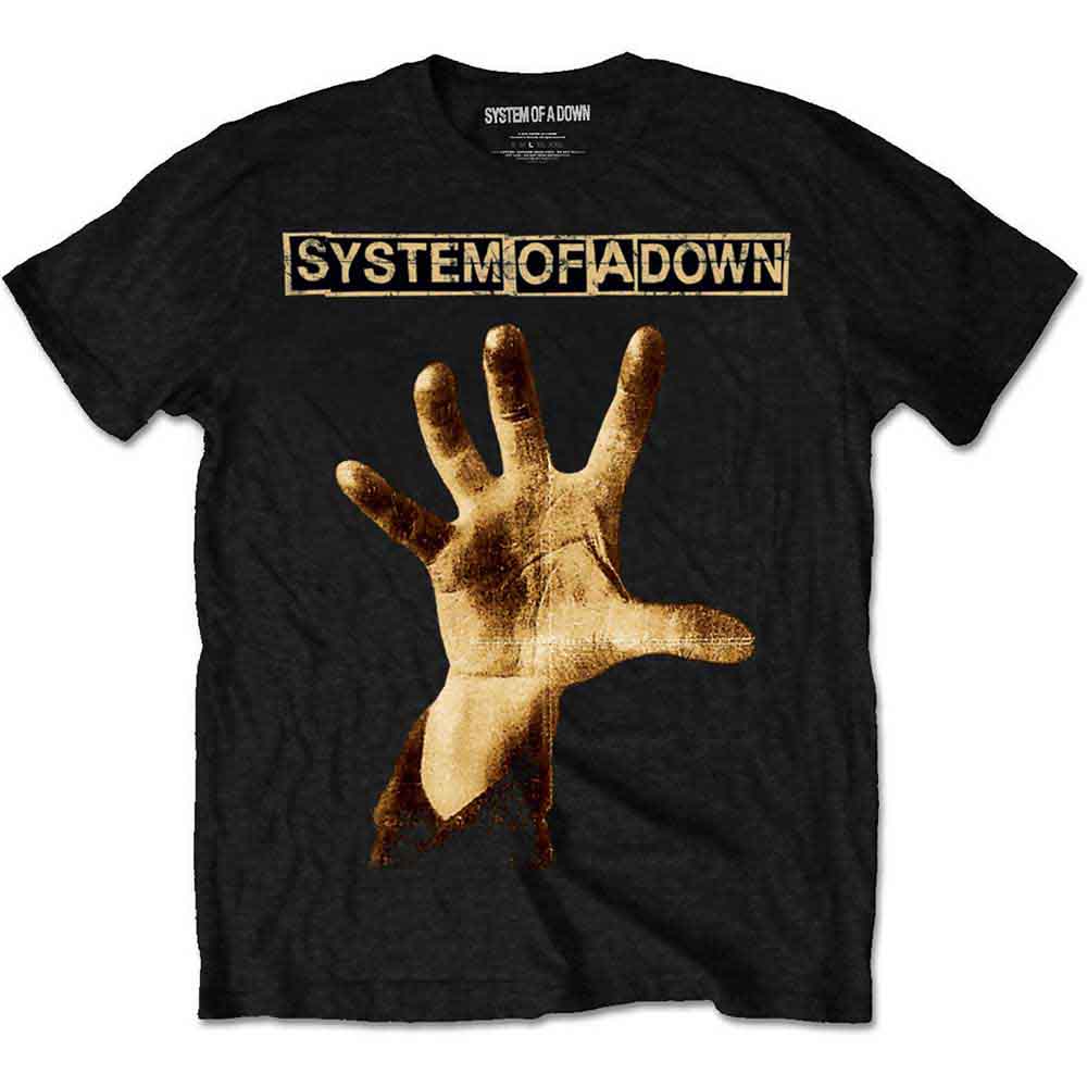System Of A Down Hand Black
