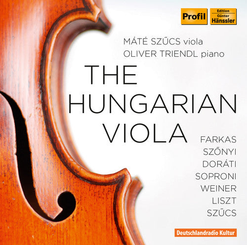 Szonyi / Soproni / Weiner / Szucs / Triendl Hungarian Viola - CD Album