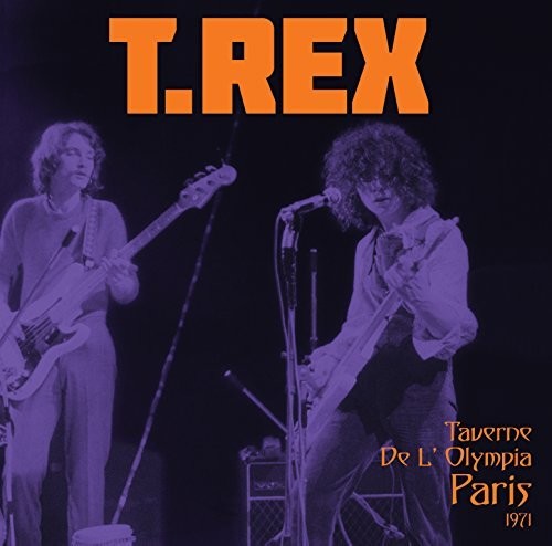 T. Rex Taverne De L'Olympia Paris 1971 - Record Album - Vinyl LP