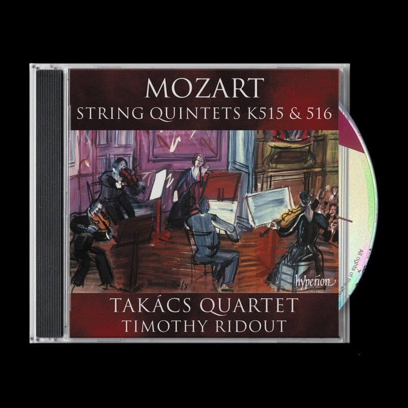 Takacs Quartet/Timothy Ridout Mozart: String Quintets K. 515 & 516 [CD]