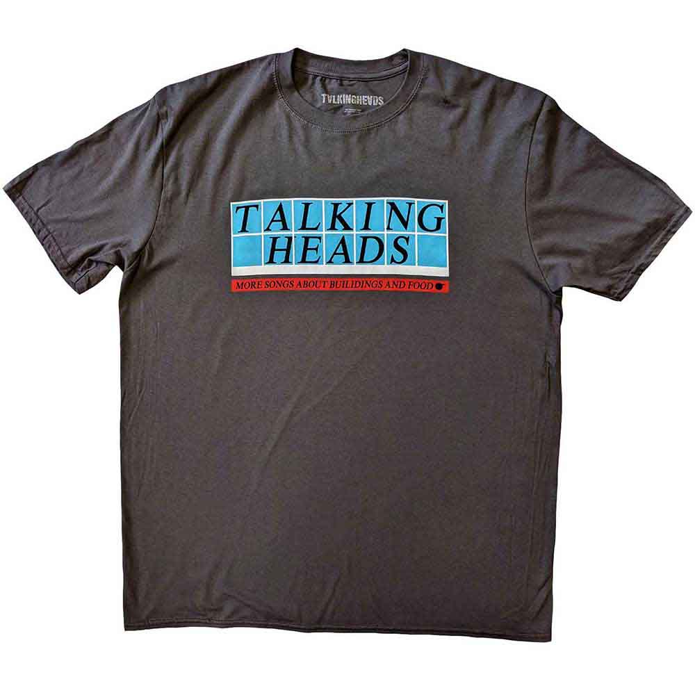 Talking Heads Tiled Logo Grey