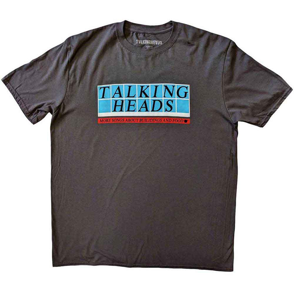 Talking Heads Tiled Logo Grey