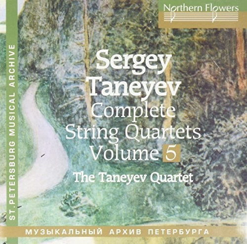 Taneyev String Quartet Taneyev: Complete String Quartets 5 No. 2 - CD Album