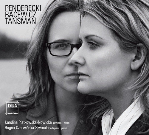 Tansman / Nowicka / Symula Penderecki & Bacewicz & Tansman - CD Album