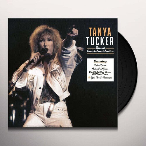 Tanya Tucker Church Street Station Presents: Tanya Tucker Live In Concert - Record Album - Vinyl LP