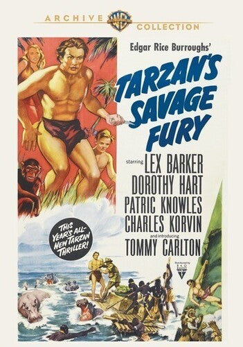 Tarzan's Savage Fury - DVD