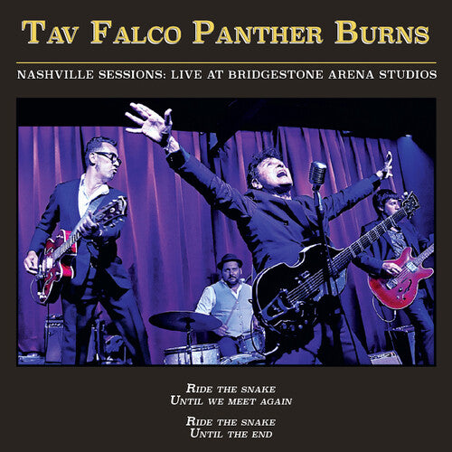 Tav Falco Panther Burns Nashville Sessions: Live at Bridgestone Arena Studios - Record Album - Vinyl LP