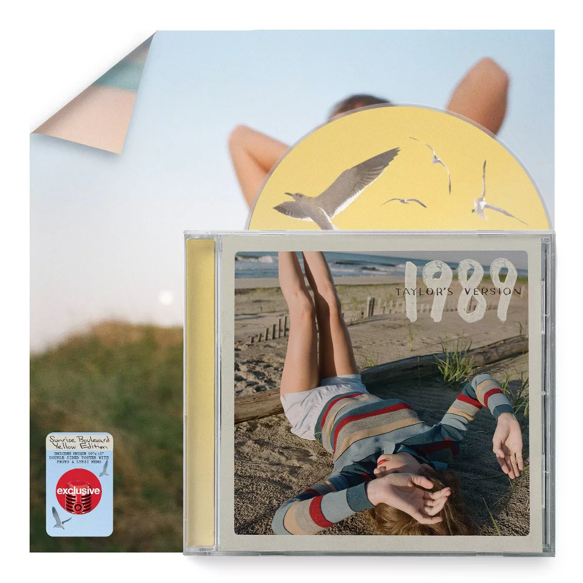 Taylor Swift 1989: Taylor's Version (Sunrise Boulevard Yellow Deluxe Poster Edition)