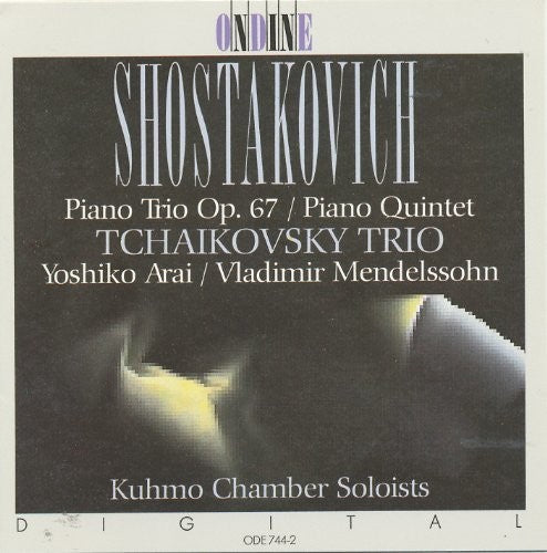 Tchaikovsky Piano Trio 2 - CD Album