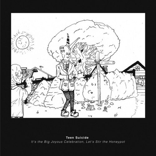 Teen Suicide It's the Big Joyous Celebration, Let's Stir the Honeypot - Double Record Album - Vinyl LP