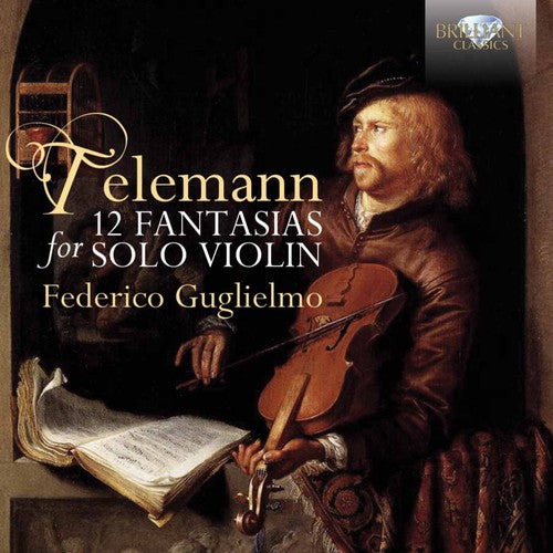 Telemann / Guglielmo, Federico 12 Fantasias for Violin Solo - CD Album