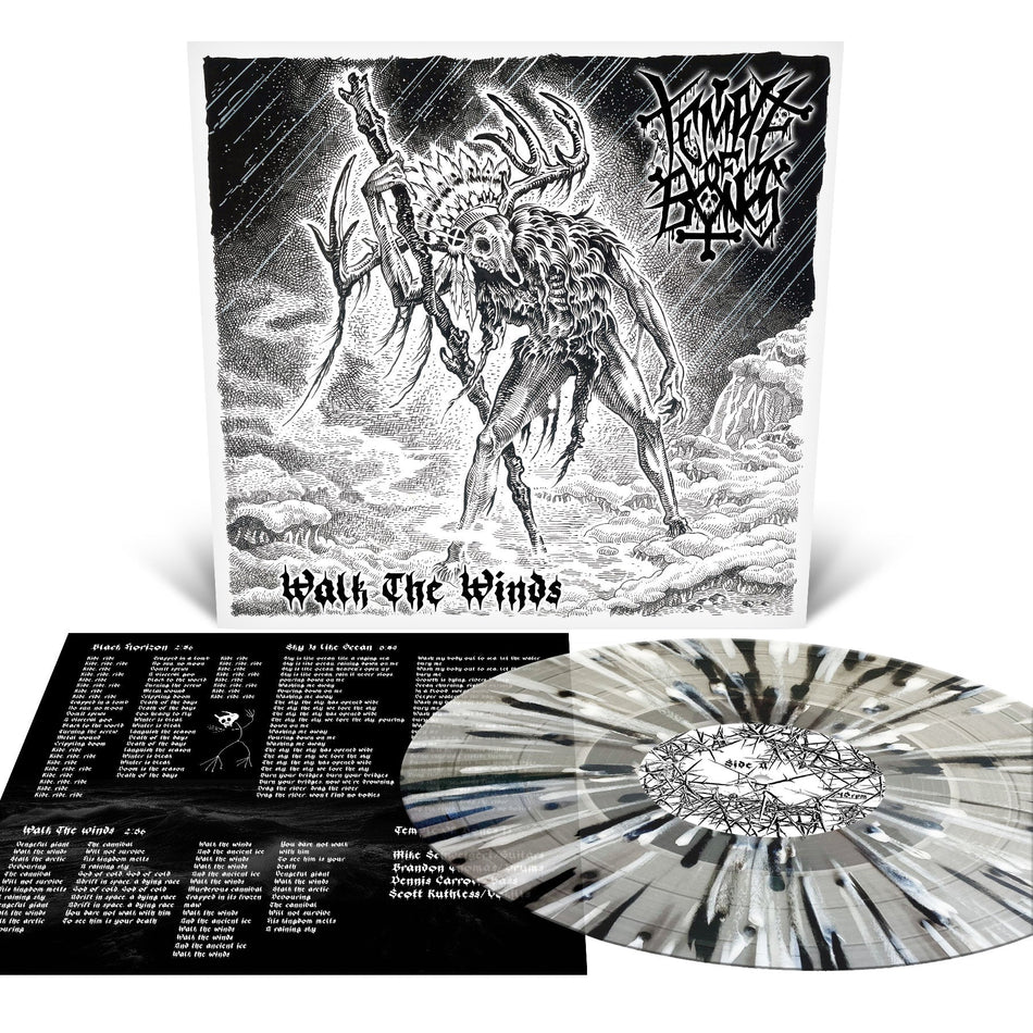 Temple Of Bones Walk The Winds [Milky Clear Splatter Vinyl]