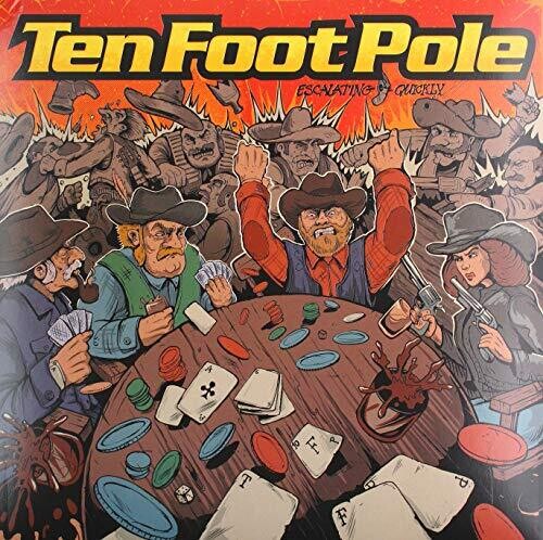 Ten Foot Pole Escalating Quickly - Record Album - Vinyl LP