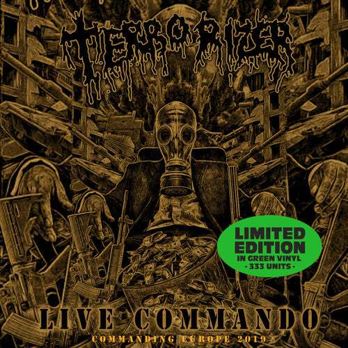 Terrorizer Live Commando - Record Album - Vinyl LP