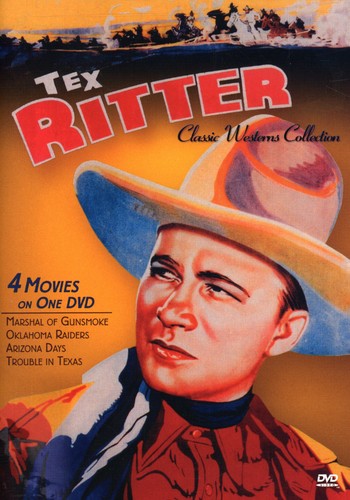 Tex Ritter Classic Westerns: Tex Ritter Four Feature - DVD