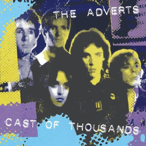 The Adverts Cast Of Thousands - Record Album - Vinyl LP