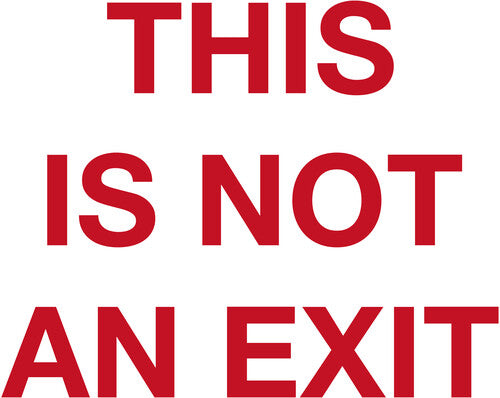 The Backfires This Is Not An Exit - Record Album - Vinyl LP