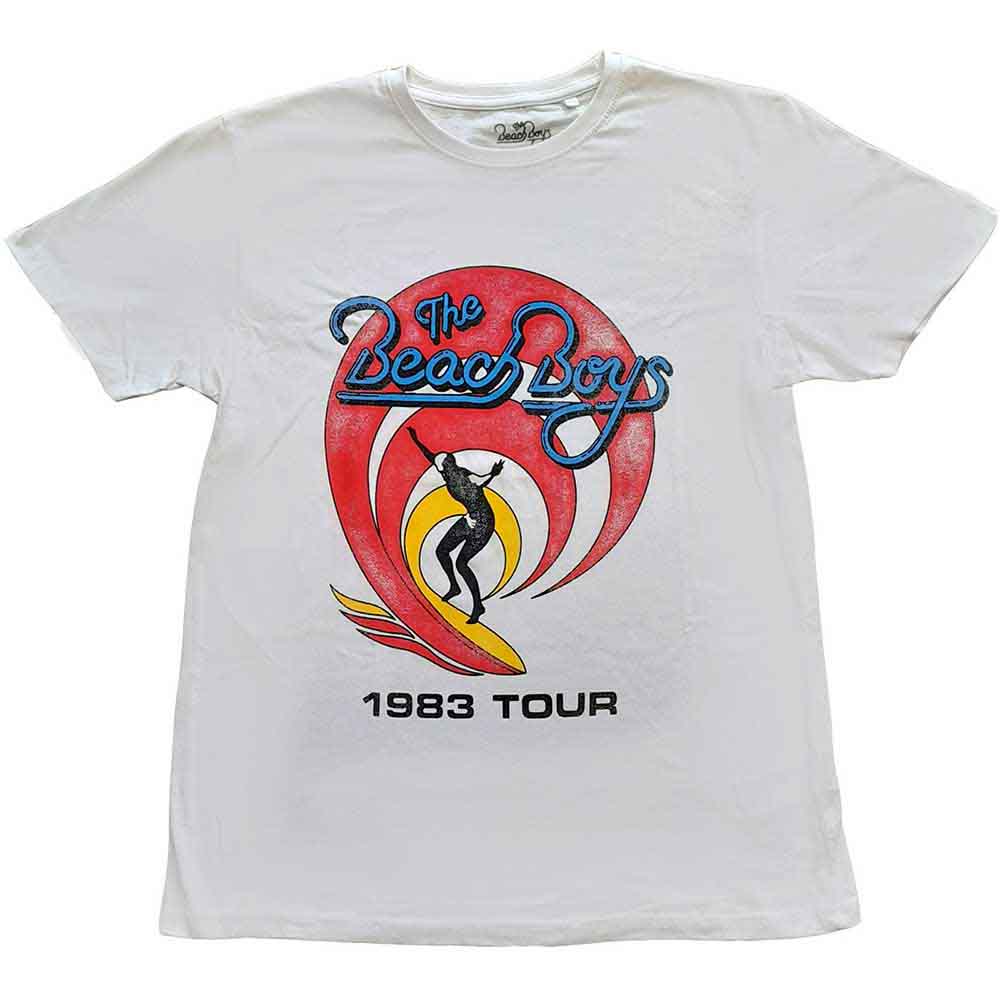The Beach Boys Surfer '83 Vintage White